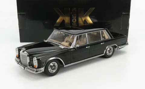1/18 (KK scale) MERCEDES BENZ - S-CLASS 600 PULLMAN (W100) 1963 (Siyah)