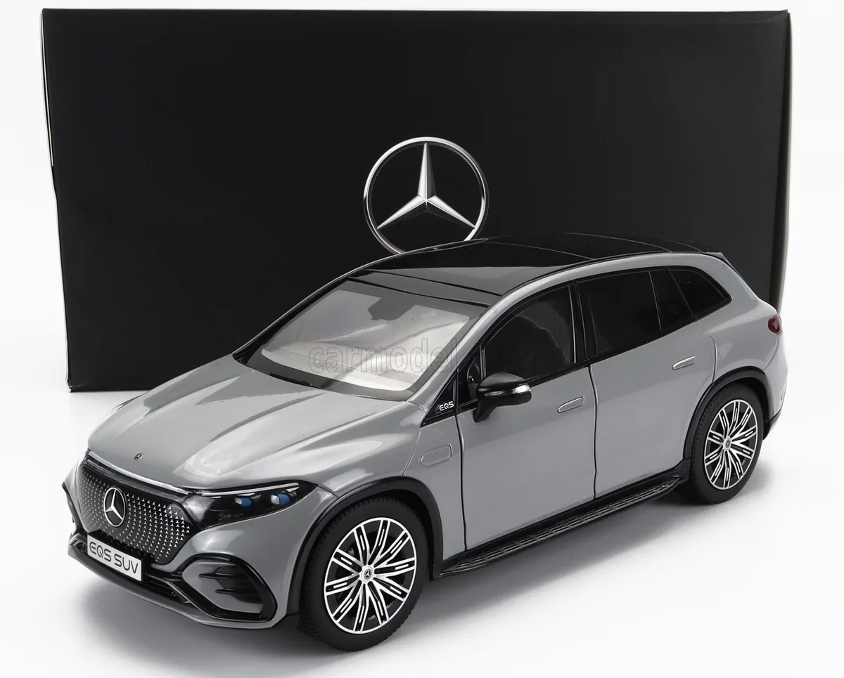 1/18 (Nzg) MERCEDES BENZ - EQS SUV (X296) VON MERCEDES-EQ 2022 (Alp grisi)