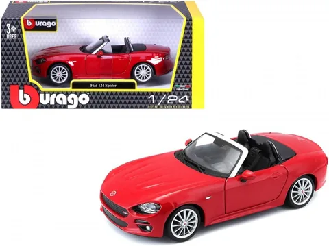 1/24 (Burago) FIAT 124 SPIDER