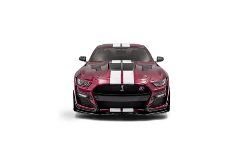 1/18 (Solido) FORD SHELBY MUSTANG GT500KR 2023 (Metalik mor Beyaz şeritli)