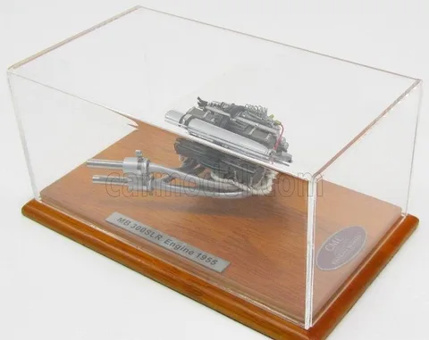 1/18 (Cmc) MERCEDES-BENZ 300SLR Motor-Aggregat 1955 (Gümüş, Çelik, Alüminyum ve Siyah