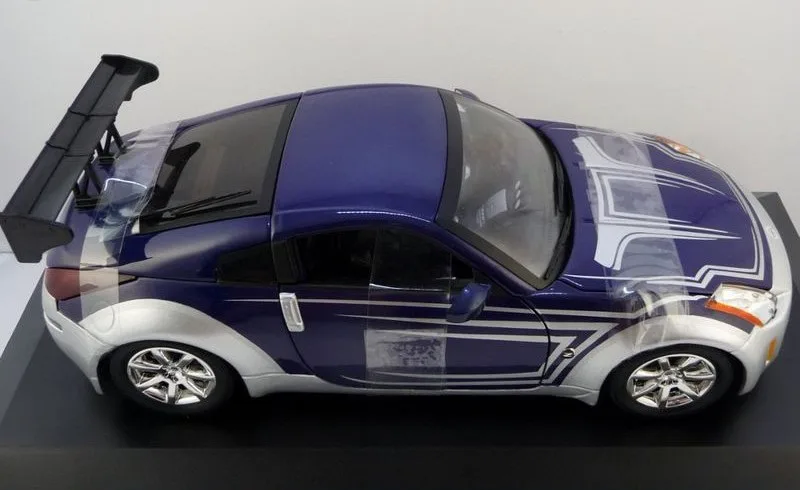 1/18 (Ertl) NISSAN 350 Z COUPE 2003 FAST&FURIOUS III - TOKYO DRİFT (2006) (Mavi ve Gümüş)