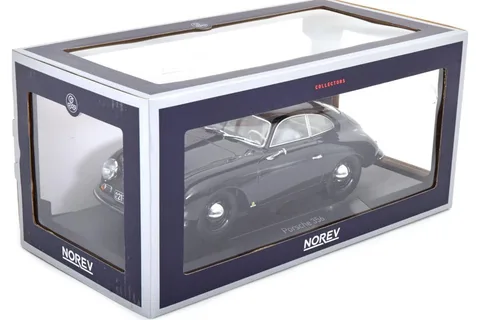 1/18 (Norev) PORSCHE 356 COUPE 1954 (Siyah)