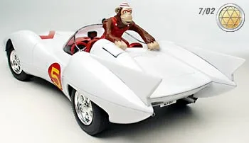 1/18 (Ertl) SPEED RACER MACH 5 (Beyaz)