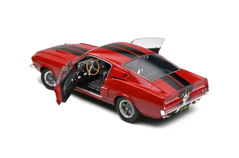 1/18 (Solido) Shelby GT500 – 1967 (Kırmızı-Siyah)