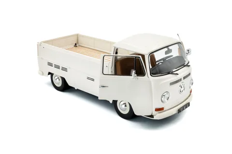 1/18 (Solido) VOLKSWAGEN T2 PİCK- UP 1968 (Porsche Racing Beyazı)