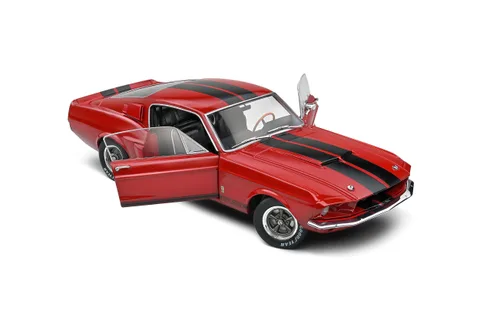 1/18 (Solido) Shelby GT500 – 1967 (Kırmızı-Siyah)