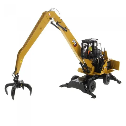 1/50 (Diecast masters) CATERPILLAR 3040 YENİ LOGO MATERIAL HANDLER WITH WORK TOOLS EKSKAVATÖR