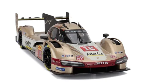 1/18 (Norev) PORSCHE 963 HERTZ TEAM JOTA SPA 6H 2024 STEVENS / İLOTTWINNER (Altın sarısı ve siyah)