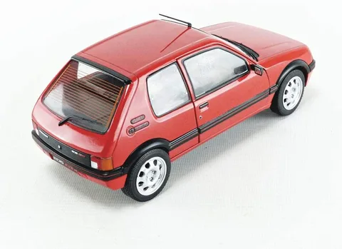 1/18 (Solido) PEUGEOT 205 GTI MK1 1998 (Kırmızı)