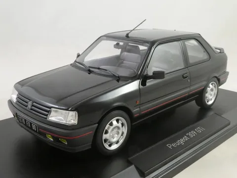 1/18 (Norev) PEUGEOT - 309 GTi 1990 (Siyah)