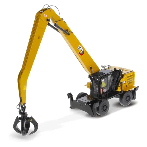 1/50 (Diecast masters) CATERPILLAR 3040 YENİ LOGO MATERIAL HANDLER WITH WORK TOOLS EKSKAVATÖR