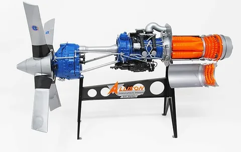 1/10 (Atlantis) ALLİSON TURBO PERVANE MOTOR KİTİ