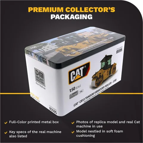1/50 (Diecast masters) CATERPİLLARa CB2,7 MİNİ COMPACTOR SİLİNDİR