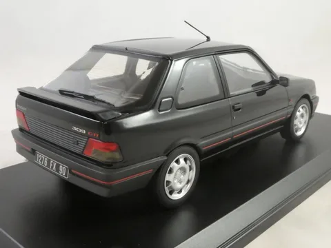1/18 (Norev) PEUGEOT - 309 GTi 1990 (Siyah)