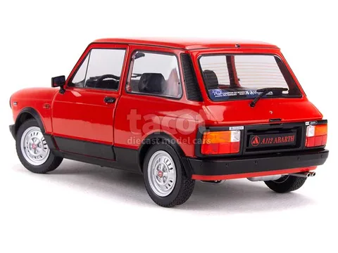 1/18 (Solido) AUTOBIANCHI A112 MK.5 ABARTH 1980 (Parlak Kırmızı)