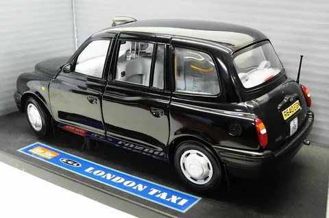 1/18 (Sun star) 1998 TX1 LONDON TAXI CAB (Siyah)