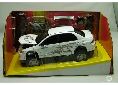 1/18 (RC2) 2002 MITSUBISHI LANCER EVO VII (Fast and the Furious Tokyo Drift) DEMONTE dir. (Beyaz)