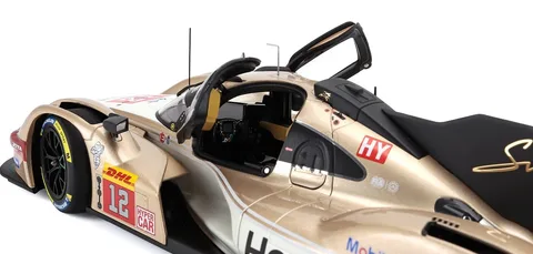 1/18 (Norev) PORSCHE 963 HERTZ TEAM JOTA SPA 6H 2024 STEVENS / İLOTTWINNER (Altın sarısı ve siyah)