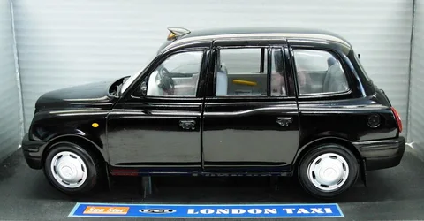 1/18 (Sun star) 1998 TX1 LONDON TAXI CAB (Siyah)