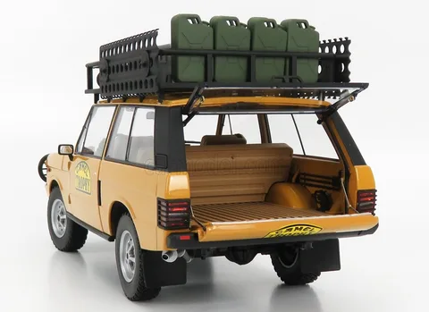 1/18 (Almost real) LAND ROVER RANGE ROVER ''CAMEL TROPHY'' PAPUA NEW GUINEA 1982 (Camel sarısı-Kum Sarısı)