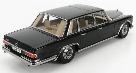 1/18 (KK scale) MERCEDES BENZ - S-CLASS 600 PULLMAN (W100) 1963 (Siyah)