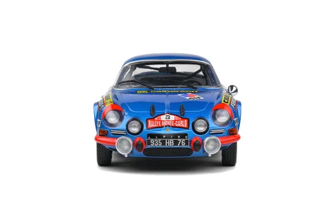 1/18 (Solido) ALPİNE A110 1600S – RALLYE MONTE CARLO – 1972 – #23 NİCOLAS/VİAL (Metalik Alpine Mavi)