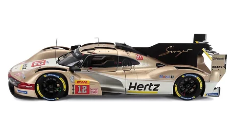 1/18 (Norev) PORSCHE 963 HERTZ TEAM JOTA SPA 6H 2024 STEVENS / İLOTTWINNER (Altın sarısı ve siyah)