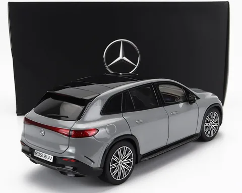 1/18 (Nzg) MERCEDES BENZ - EQS SUV (X296) VON MERCEDES-EQ 2022 (Alp grisi)