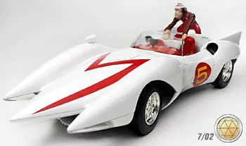 1/18 (Ertl) SPEED RACER MACH 5 (Beyaz)