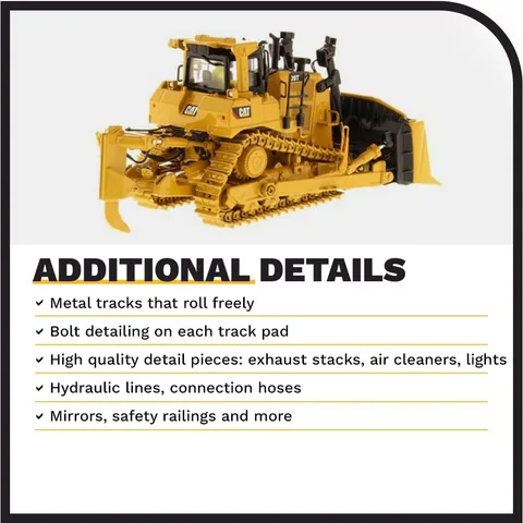 1/50 (Diecast masters) CATERPILLAR D9T TRACK-TYPE TRACTOR