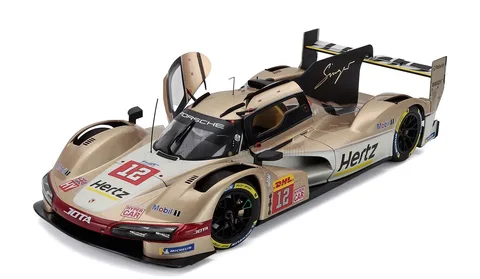 1/18 (Norev) PORSCHE 963 HERTZ TEAM JOTA SPA 6H 2024 STEVENS / İLOTTWINNER (Altın sarısı ve siyah)