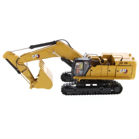 1/50 (Diecast masters) CATERPILLAR 395 YENİ LOGO METAL PALETLİ EKSKAVATÖR