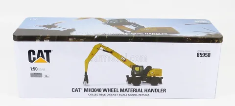 1/50 (Diecast masters) CATERPILLAR 3040 YENİ LOGO MATERIAL HANDLER WITH WORK TOOLS EKSKAVATÖR