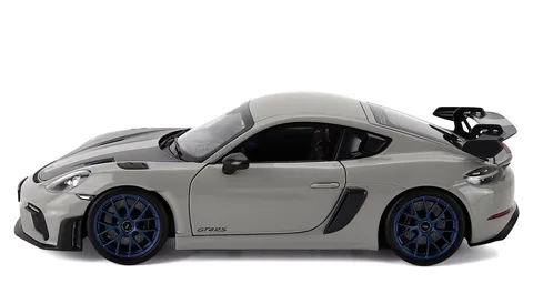 1/18 (Norev) PORSCHE CAYMAN GT4 RS 2023 WEISSACH PACKAGE (Opak açık gri)