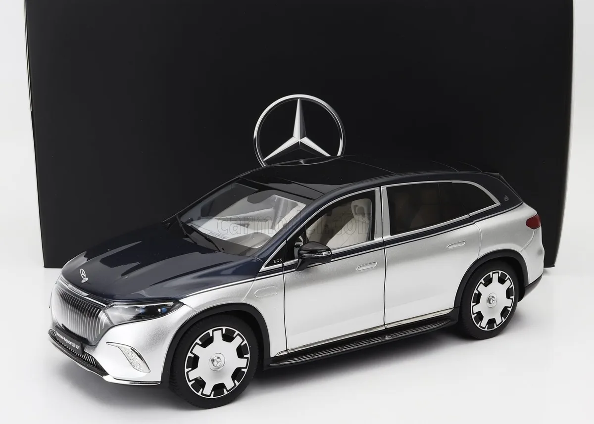 1/18 (Nzg) MERCEDES-MAYBACH EQS 680 SUV 2024 (Z 296) (Gümüş-Mavi)