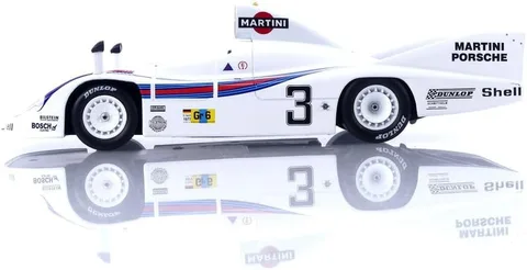 1/18 (Werk83) PORSCHE 936/77 24H LEMANS 1977 JACKY ICKX,HENRİ PESCAROLO (Martini Beyazı Yarış Tasarımlı)