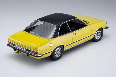 1/18 (Touring modelcars) OPEL COMMODORE B GS/E COUPE 1975 (Sarı-Siyah)