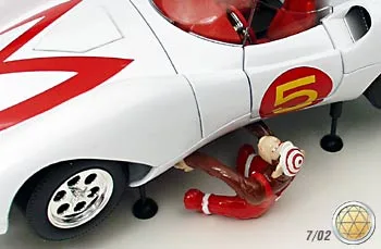 1/18 (Ertl) SPEED RACER MACH 5 (Beyaz)
