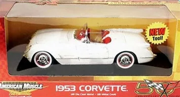 1/18 (American muscle) 1953 CHEVROLET CORVETTE (Beyaz)