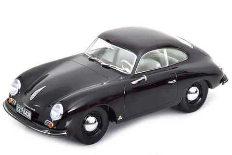 1/18 (Norev) PORSCHE 356 COUPE 1954 (Siyah)
