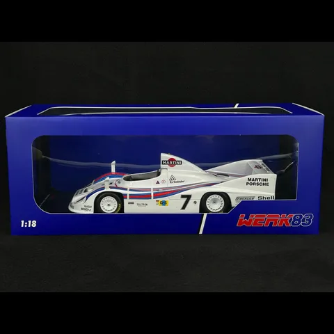 1/18 (Werk83) PORSCHE 936/77 3RD 24H LEMANS 1978 HAYWOOD,GREGG,JOEST (Martini Beyazı/Yarış Tasarımlı)
