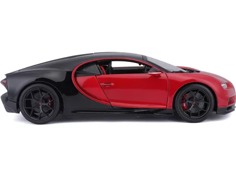 1/18 (Burago) BUGATTİ CHIRON SPORT (Kırmızı ve siyah)