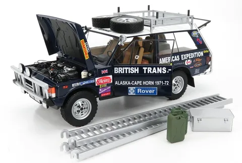 1/18 (Almost real) LAND ROVER RANGE ROVER THE BRITISH TRANS-AMERICAS EXPEDIHION EDITION 1971-1972 (868K) (Toskana mavisi