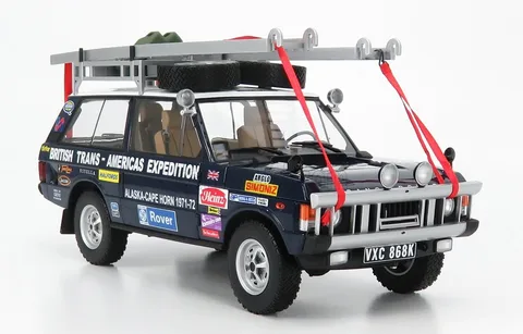 1/18 (Almost real) LAND ROVER RANGE ROVER THE BRITISH TRANS-AMERICAS EXPEDIHION EDITION 1971-1972 (868K) (Toskana mavisi