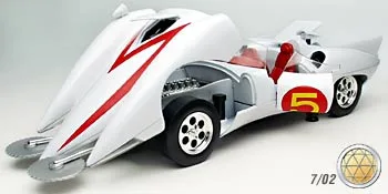1/18 (Ertl) SPEED RACER MACH 5 (Beyaz)