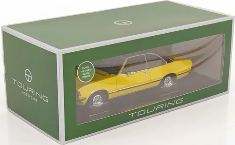 1/18 (Touring modelcars) OPEL COMMODORE B GS/E COUPE 1975 (Sarı-Siyah)