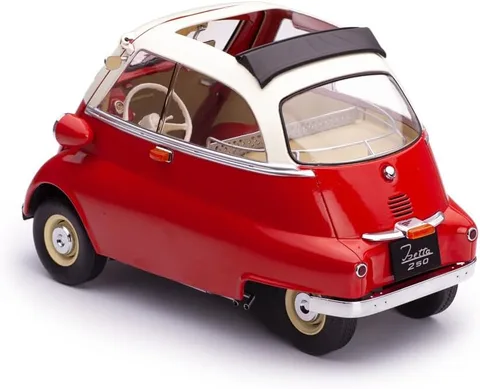 1/12 (KK scale) BMW 250 ISETTA 1959 (Kırmızı-Beyaz)