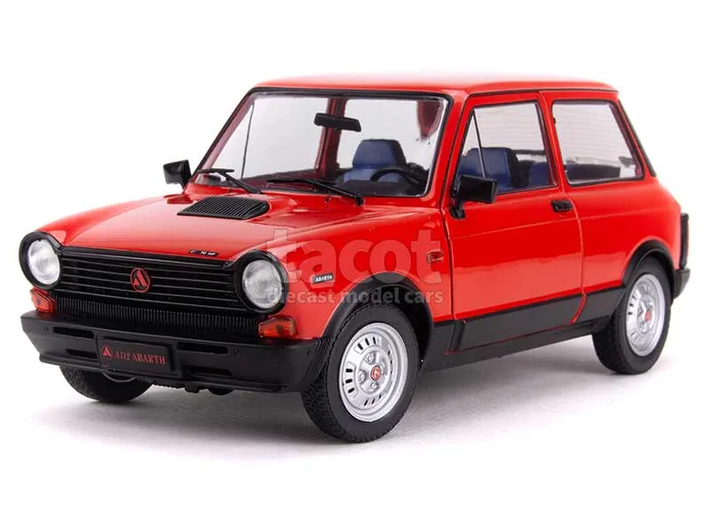 1/18 (Solido) AUTOBIANCHI A112 MK.5 ABARTH 1980 (Parlak Kırmızı)
