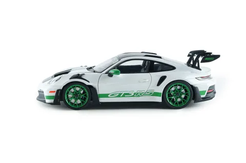 1/18 (Solido) PORSCHE 911 GT3 RS 2024 (Yeşil Şeritli Beyaz)